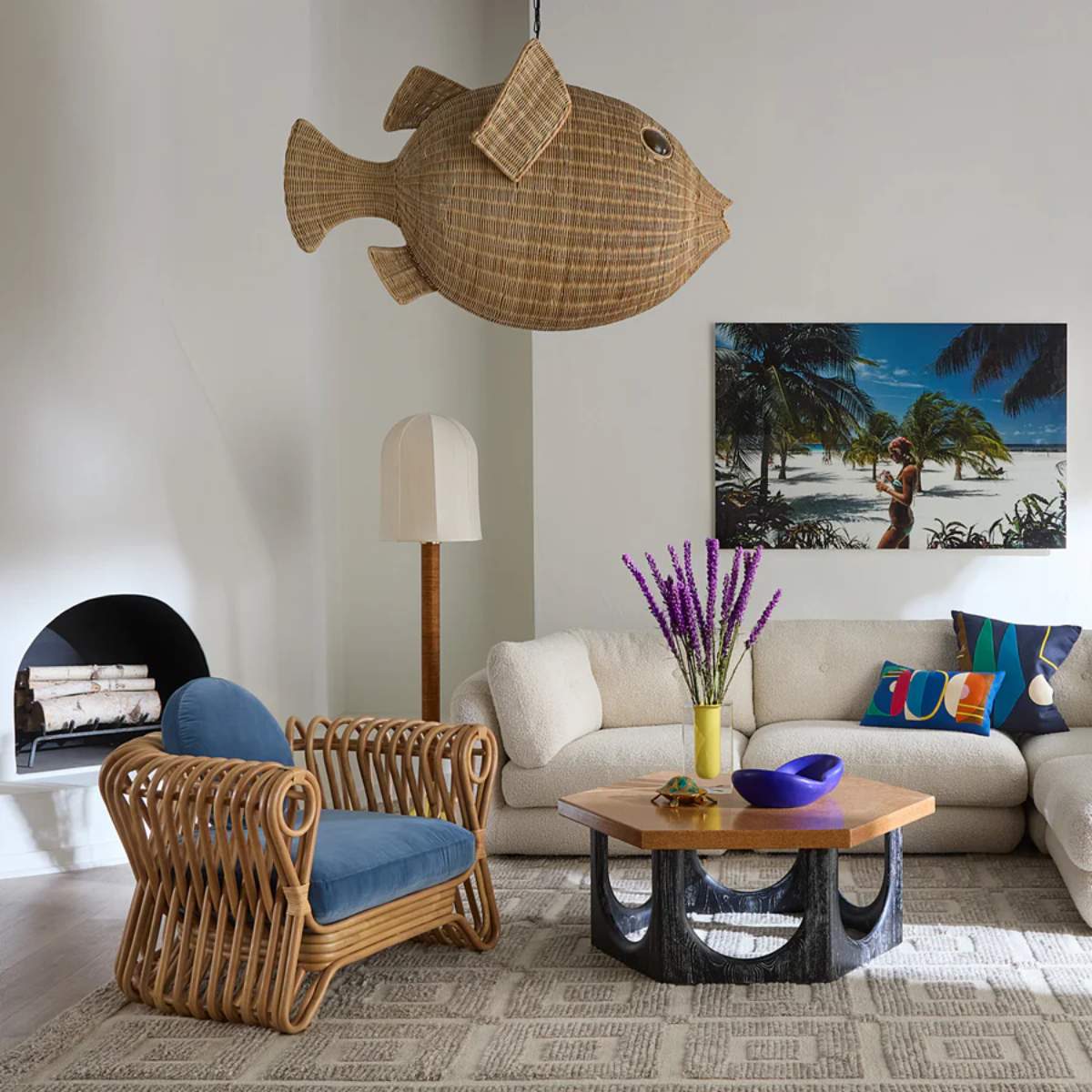 Jonathan Adler Monterey Circles Cushion - Image 8