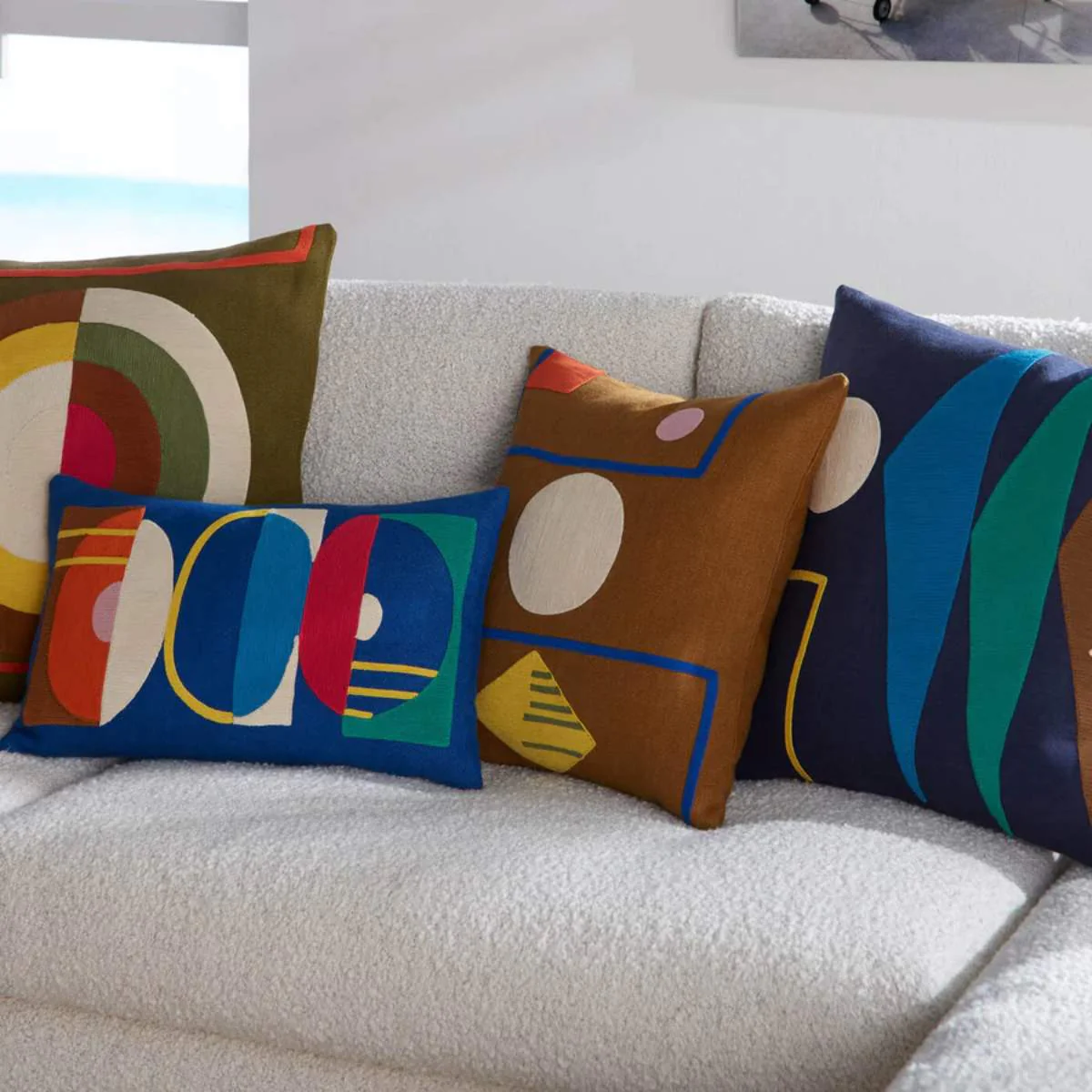 Jonathan Adler Monterey Shapes Cushion - Image 9