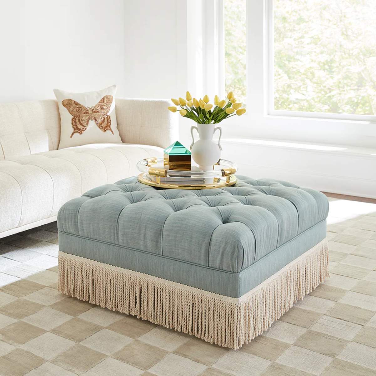 Jonathan Adler Muse Butterfly Cushion - Image 4