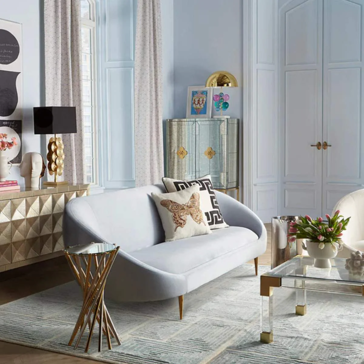 Jonathan Adler Muse Butterfly Cushion - Image 7