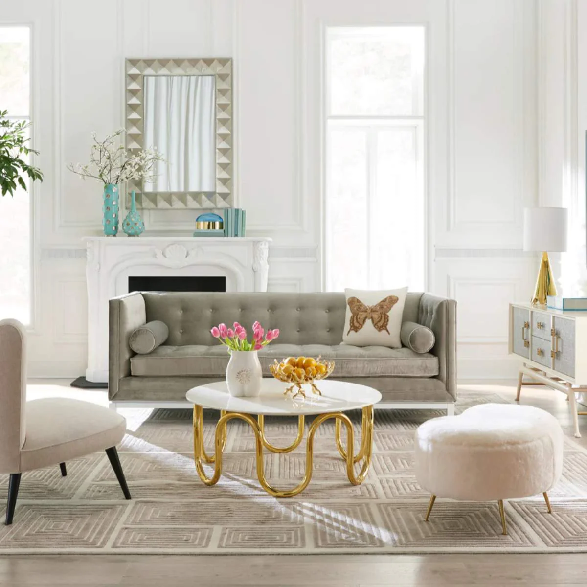 Jonathan Adler Muse Butterfly Cushion - Image 9