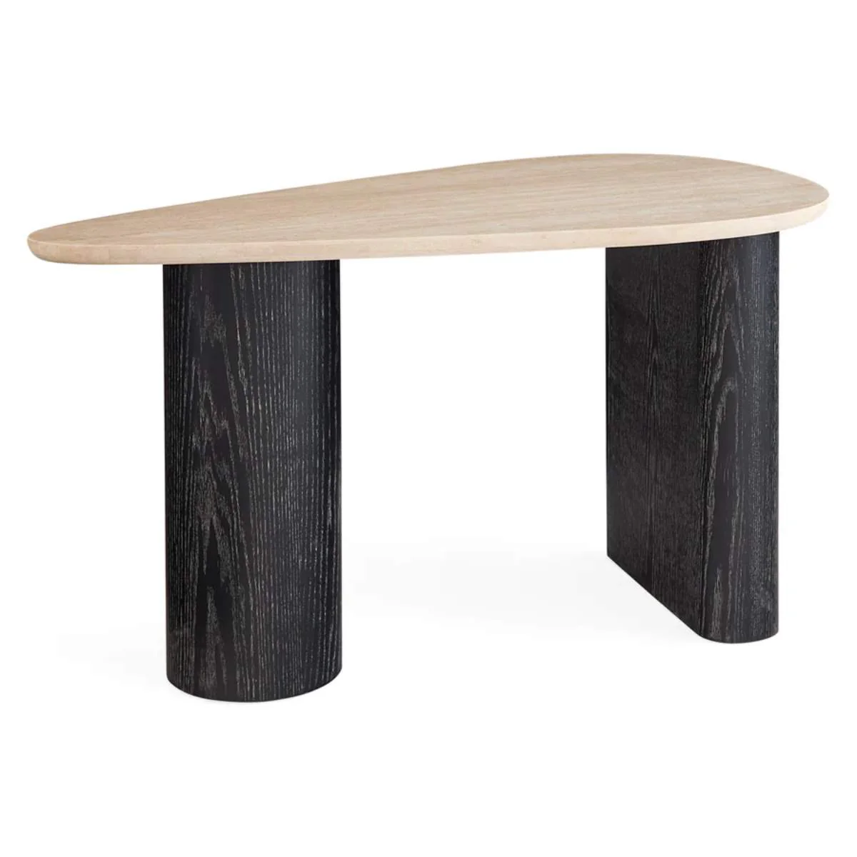 Jonathan Adler Oeuf Travertine Desk - Image 6