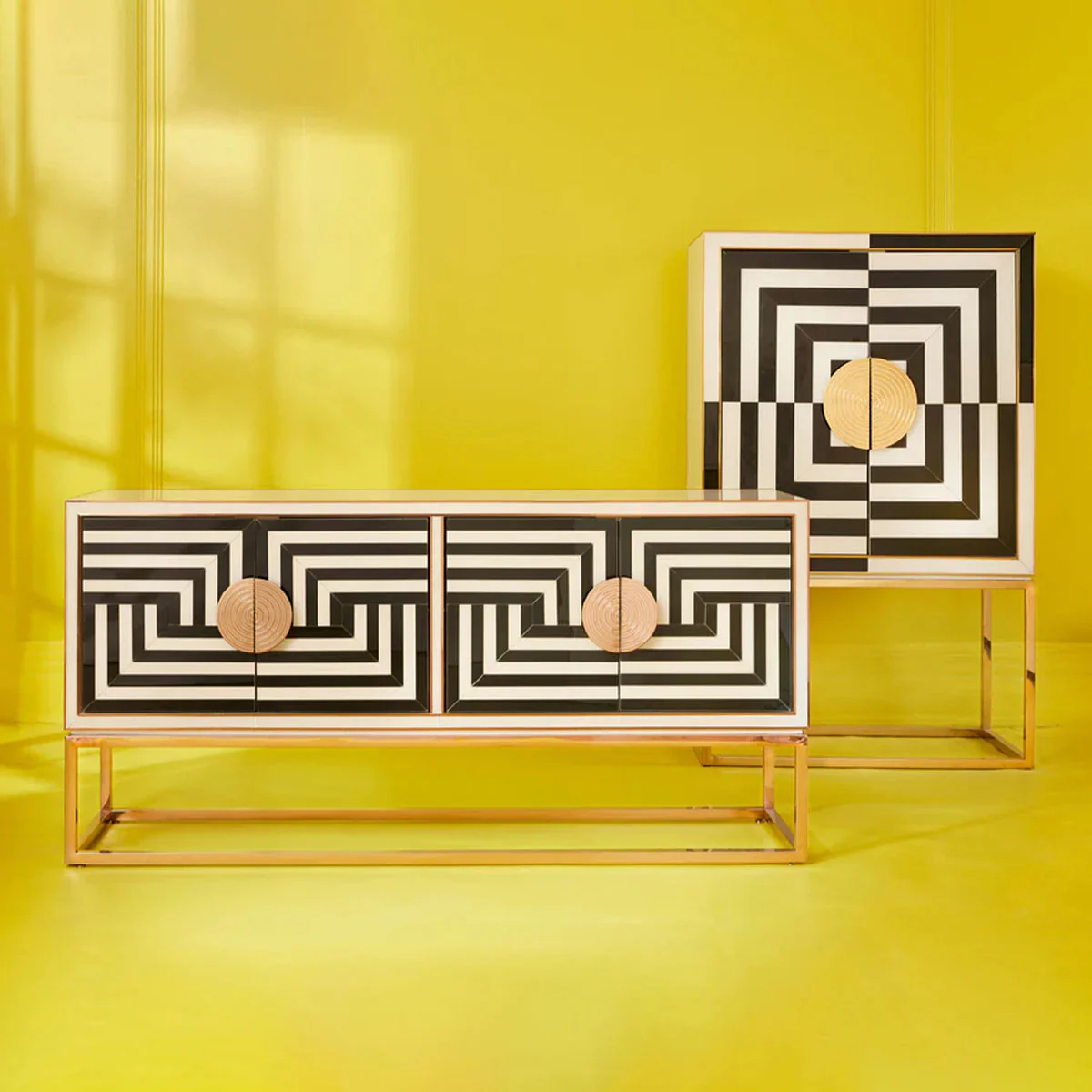 Jonathan Adler Op Art Bar - Image 7