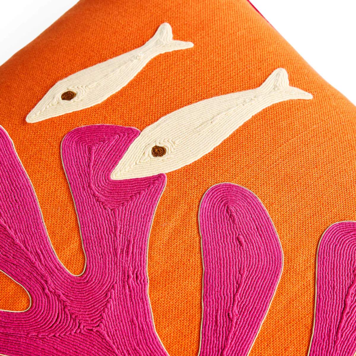 Jonathan Adler Playa Coral Cushion - Image 3