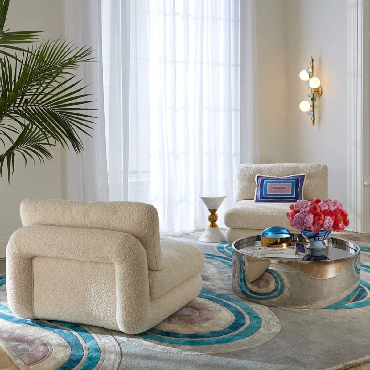 Jonathan Adler Pompidou 101.6cm Modular Armless Piece - Image 8