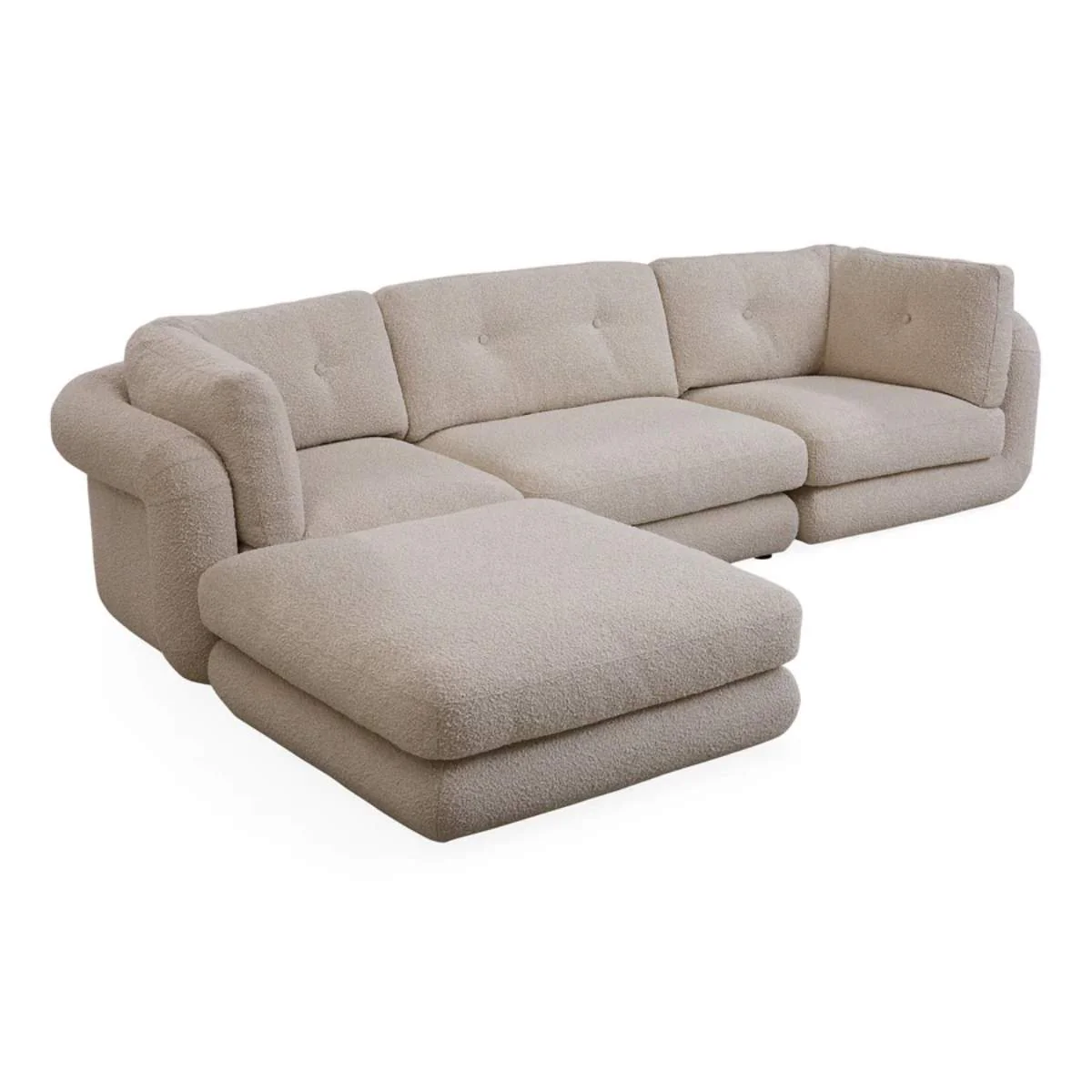 Jonathan Adler Pompidou 304.8cm Modular Four-Piece Sectional with Ottoman - Image 2