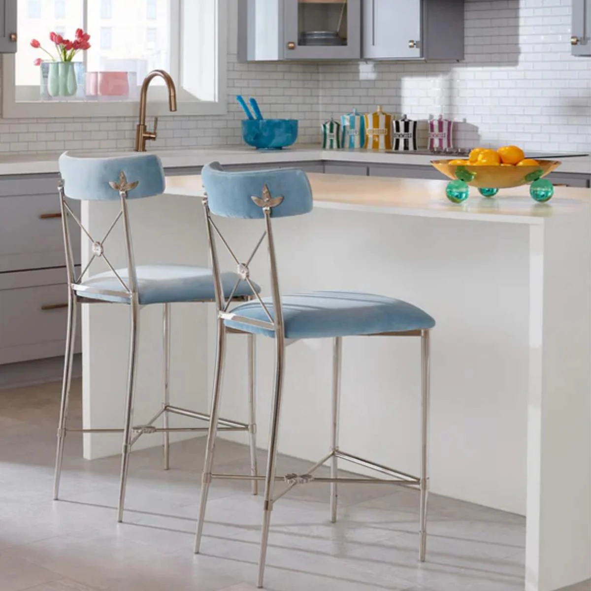Jonathan Adler Rider Counter Stool - Image 14