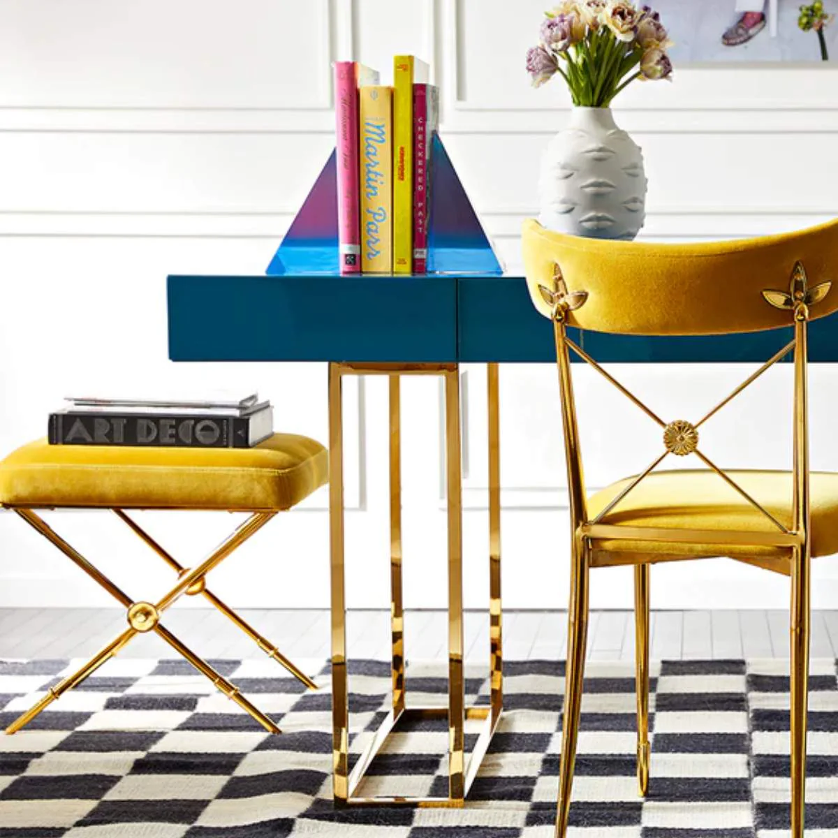Jonathan Adler Rider X-Bench - Image 7