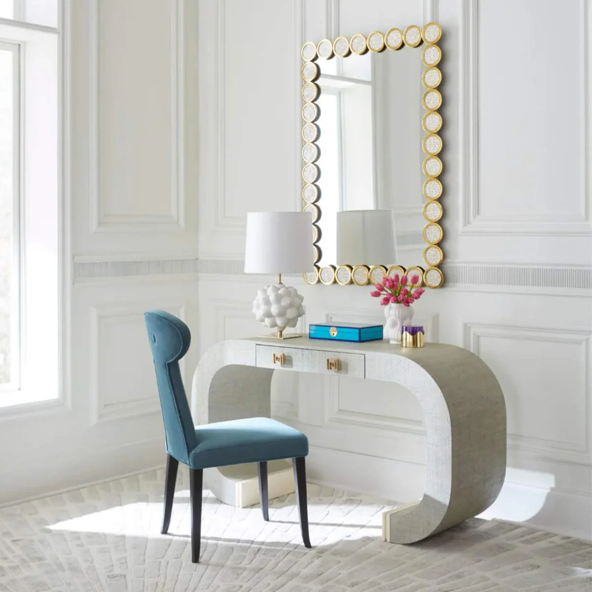 Jonathan Adler Rings Mirror - Image 4