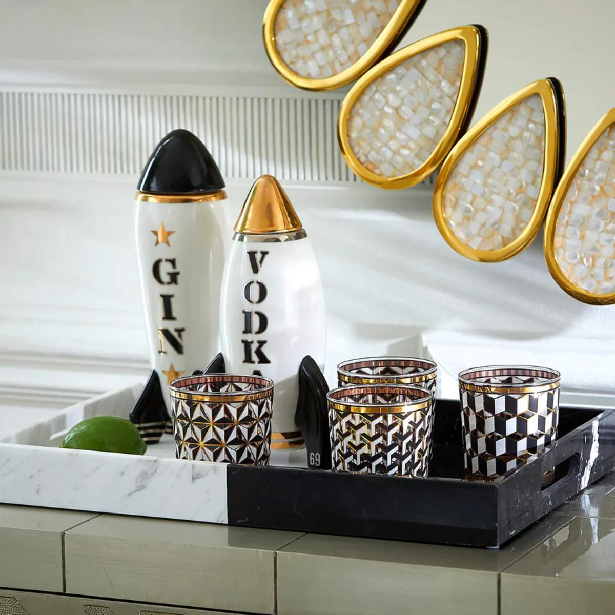 Jonathan Adler Rocket Gin Decanter - Image 8