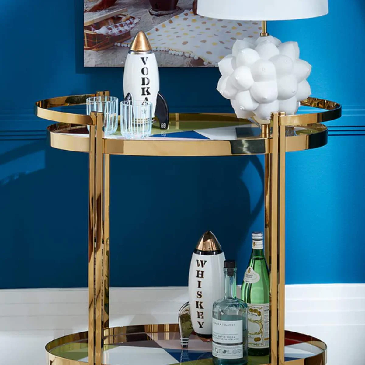 Jonathan Adler Rocket Whiskey Decanter - Image 7