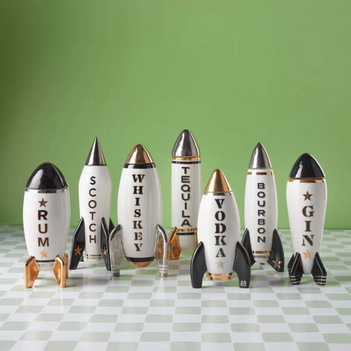 Jonathan Adler Rocket Whiskey Decanter - Image 8