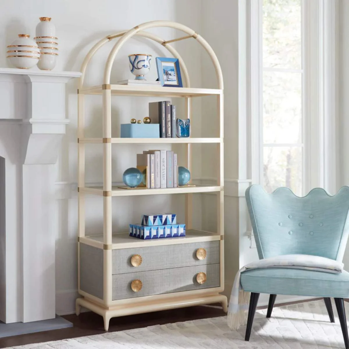 Jonathan Adler Siam Arched Etegere - Image 3