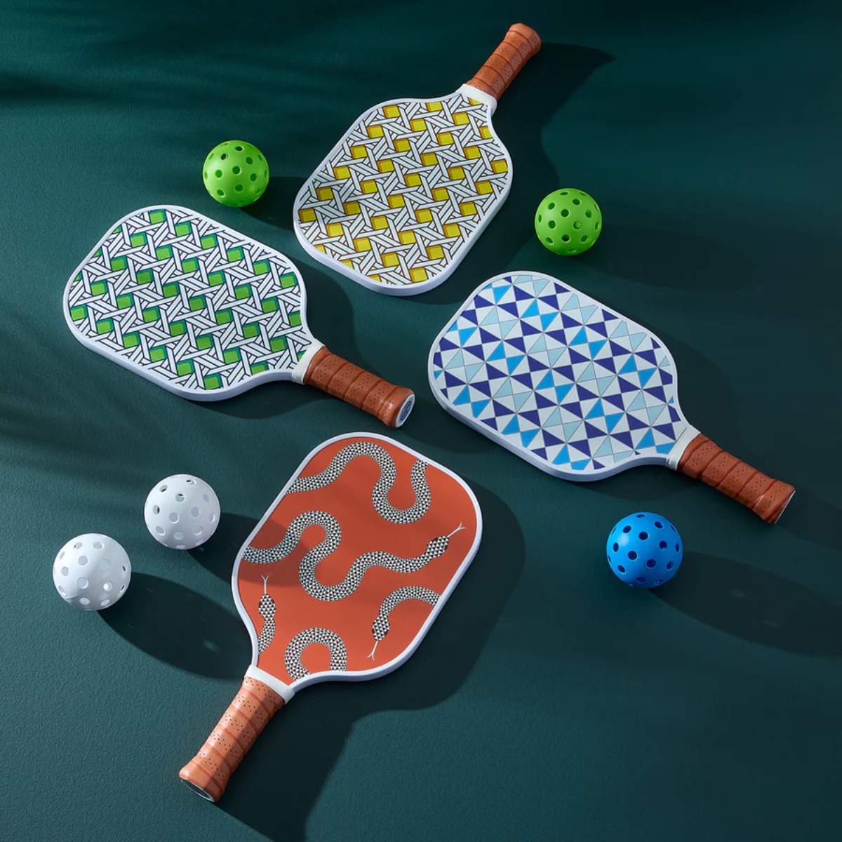 Jonathan Adler Sorrento Pickleball Set - Image 6