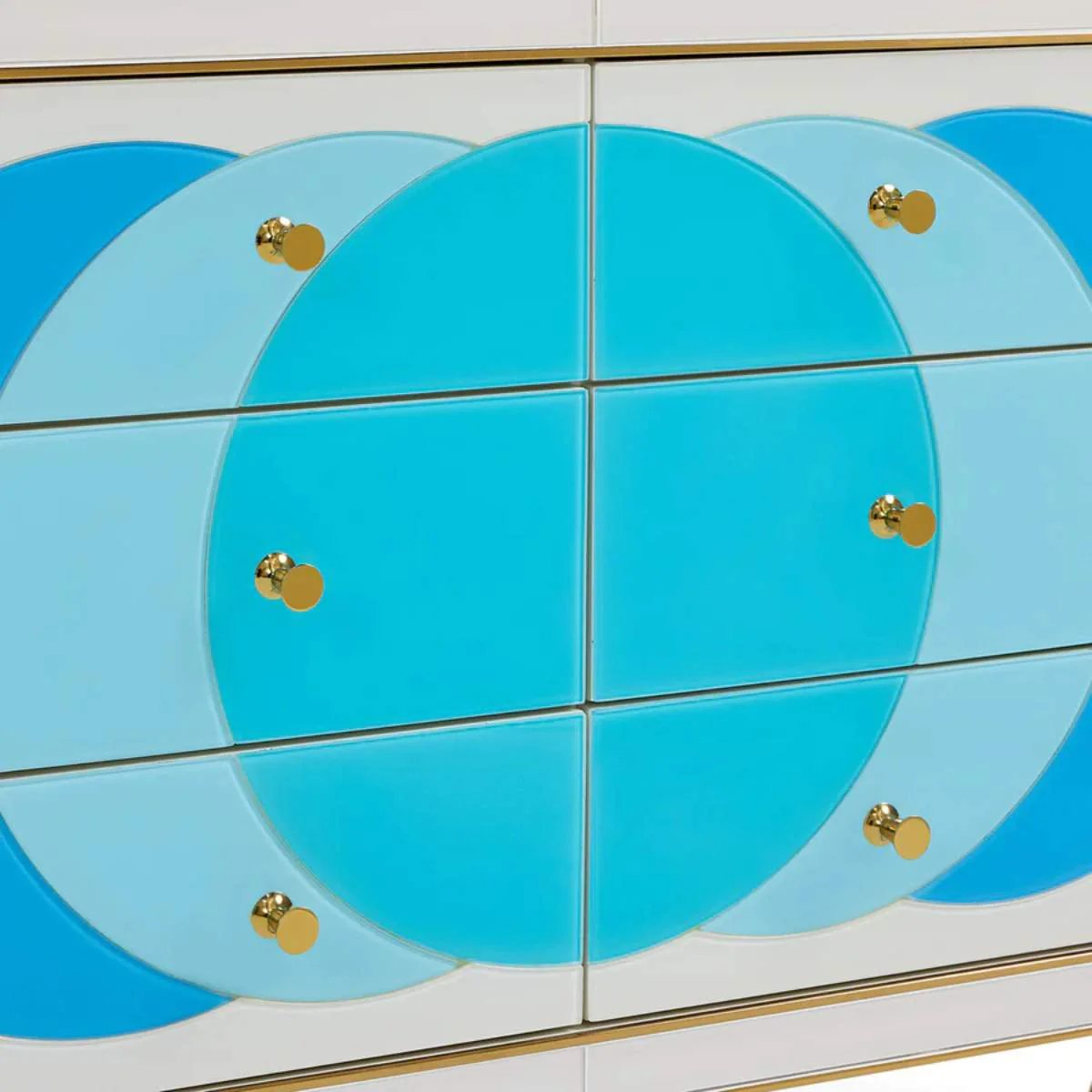 Jonathan Adler Ultramarine 58" Credenza - Image 5