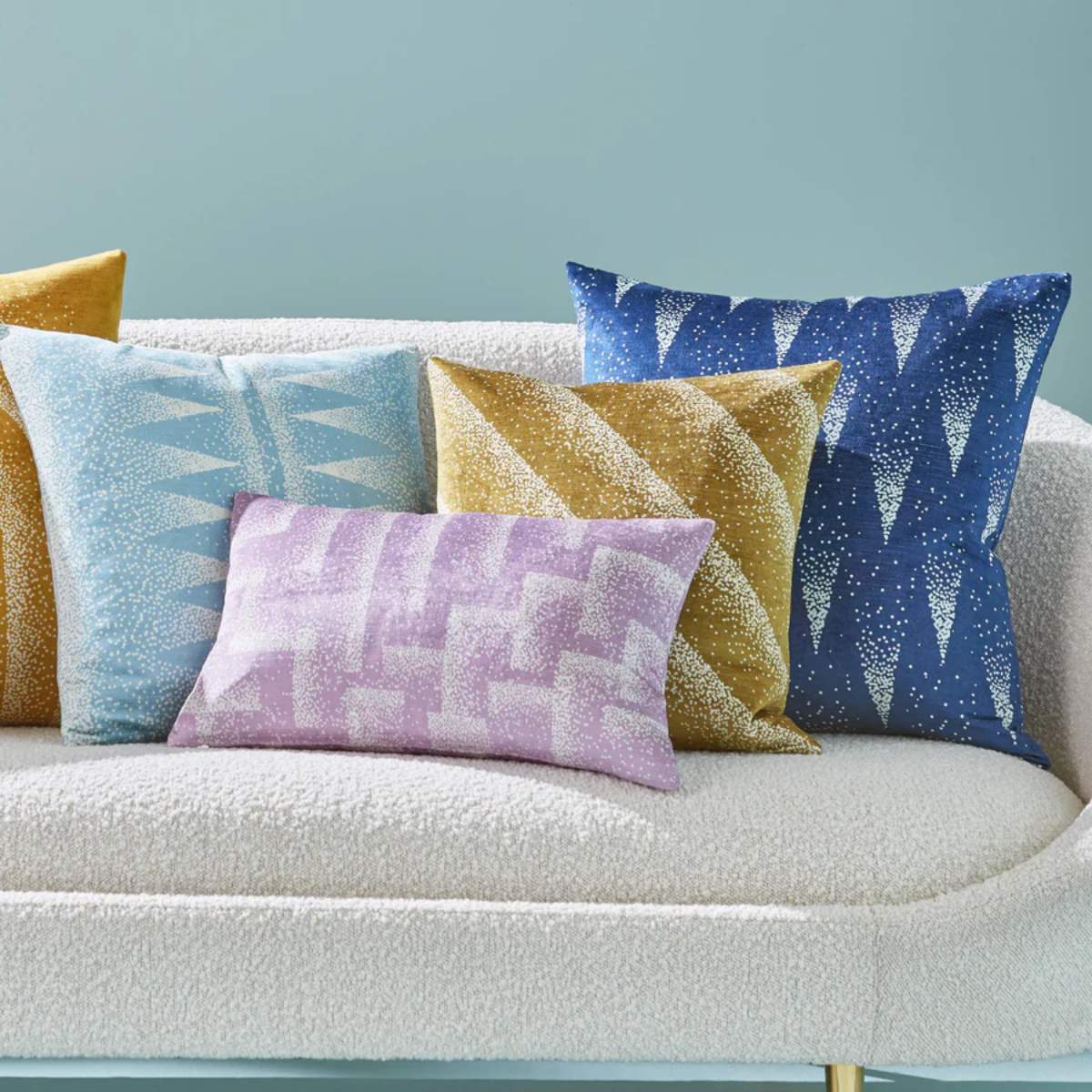 Jonathan Adler Vapor Triangles Cushion - Image 3