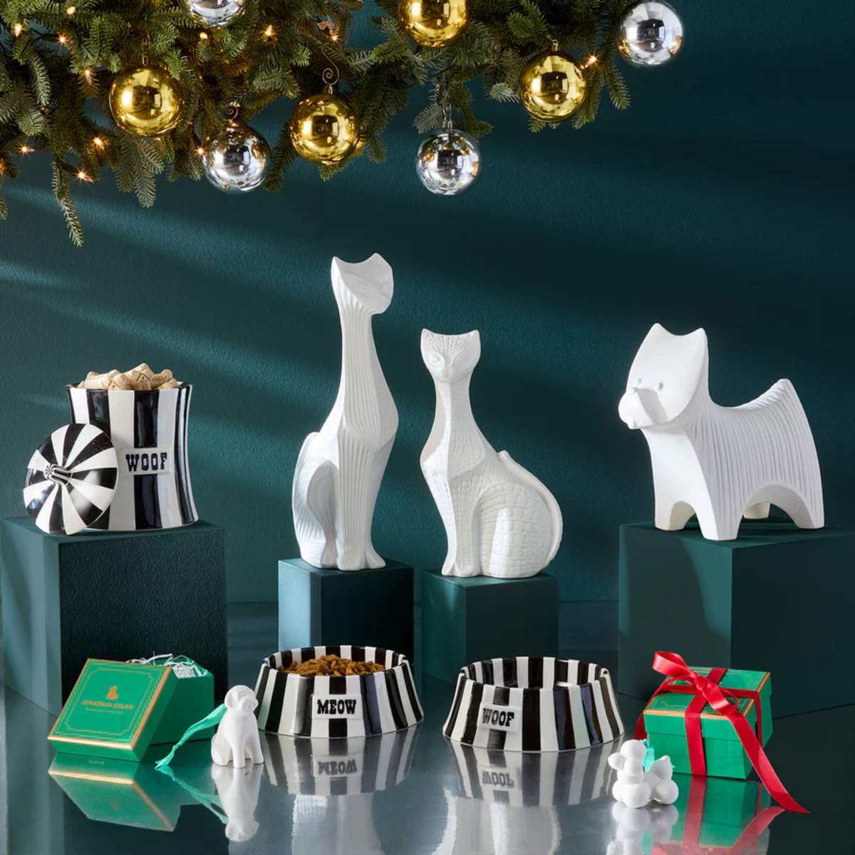Jonathan Adler Vice Meow Pet Bowl - Image 4