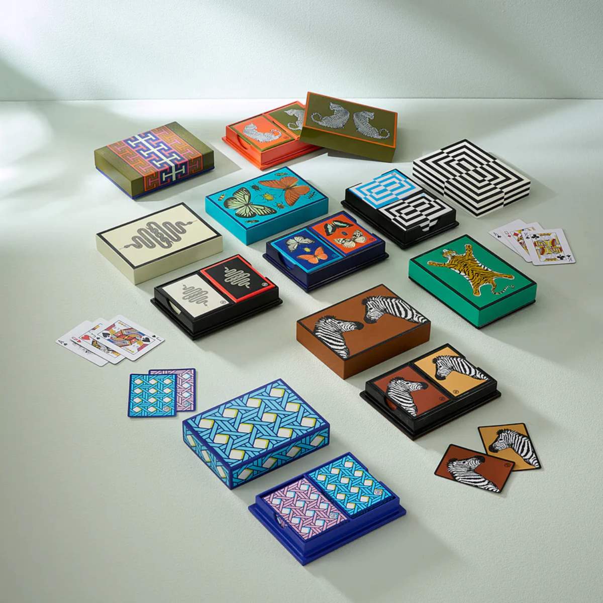 Jonathan Adler Zebras Lacquer Card Set - Image 4