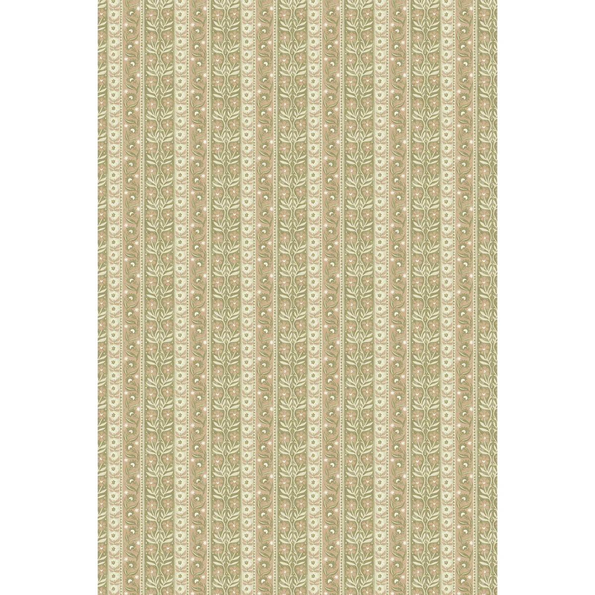 Josephine Munsey Arber Stripe Pink and Olive - Image 4