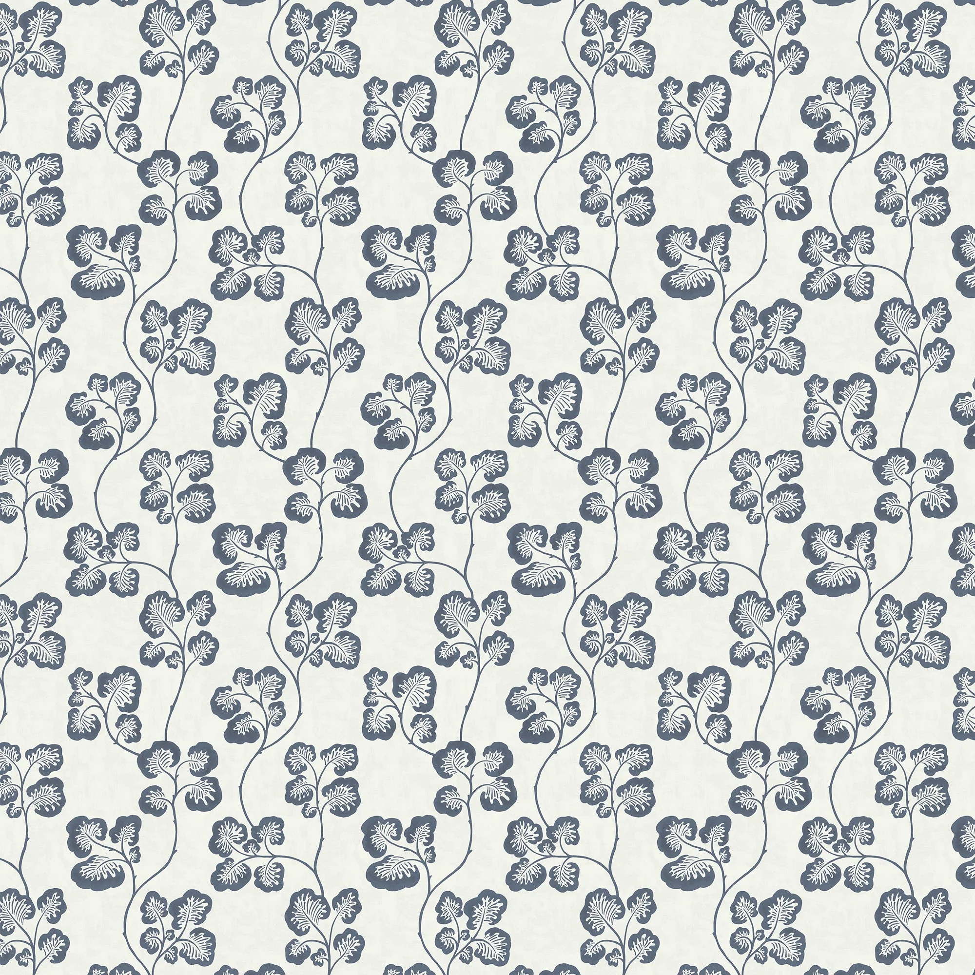 Josephine Munsey Cabbage Check Wallpaper - Bude Blue