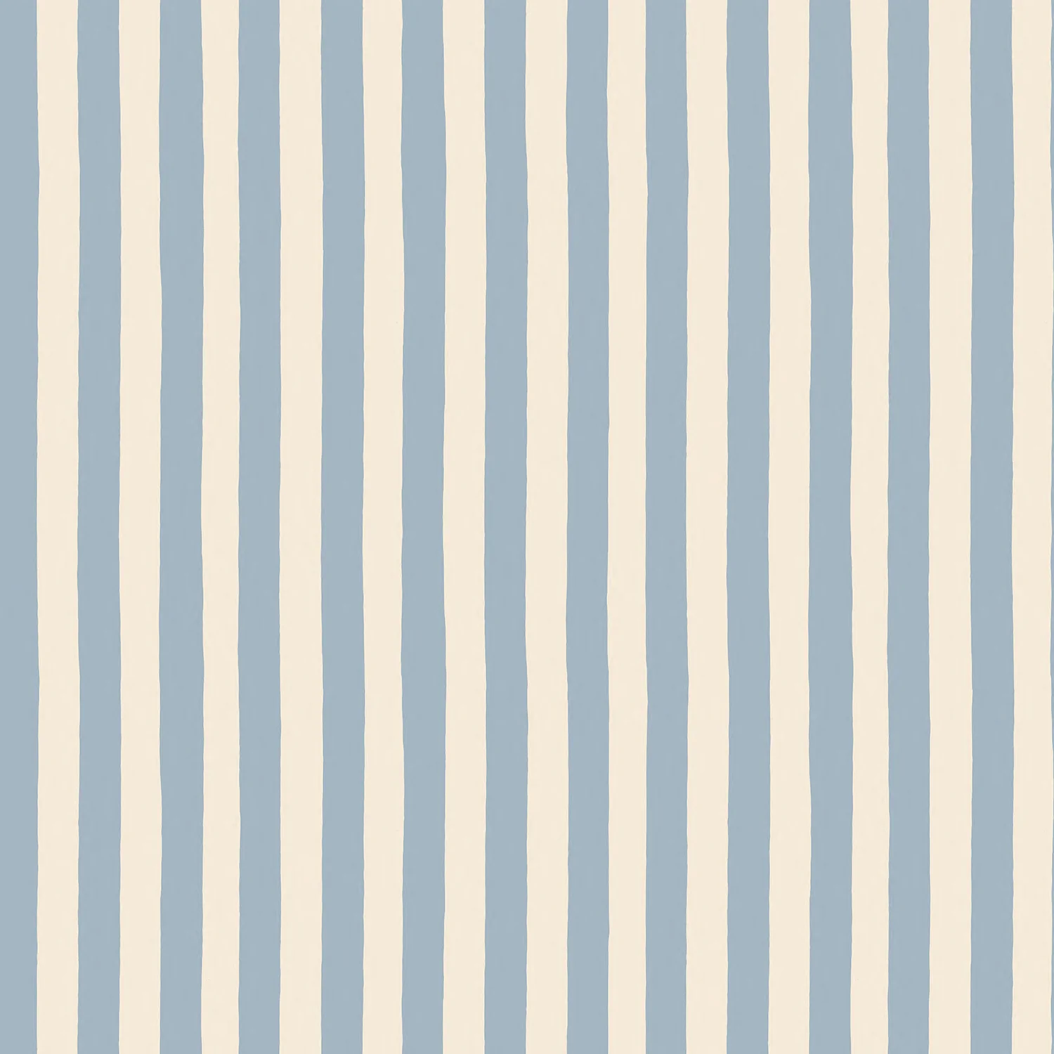 Josephine Munsey Medium Hand Painted Stripe - Beryl and Colethrop Cream - Roll - Image 2