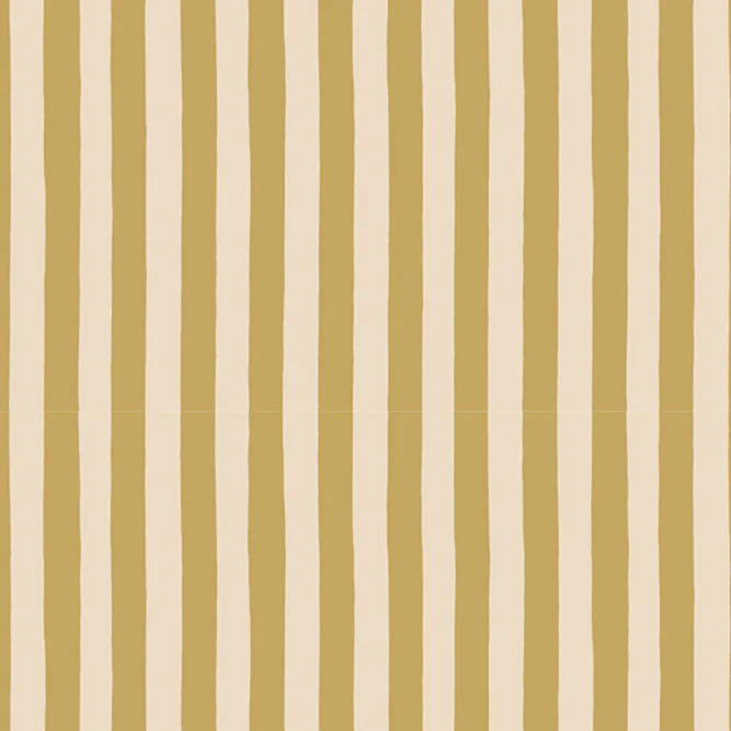 Josephine Munsey Medium Hand Painted Stripe - Summer Evening and Parsnip - Roll