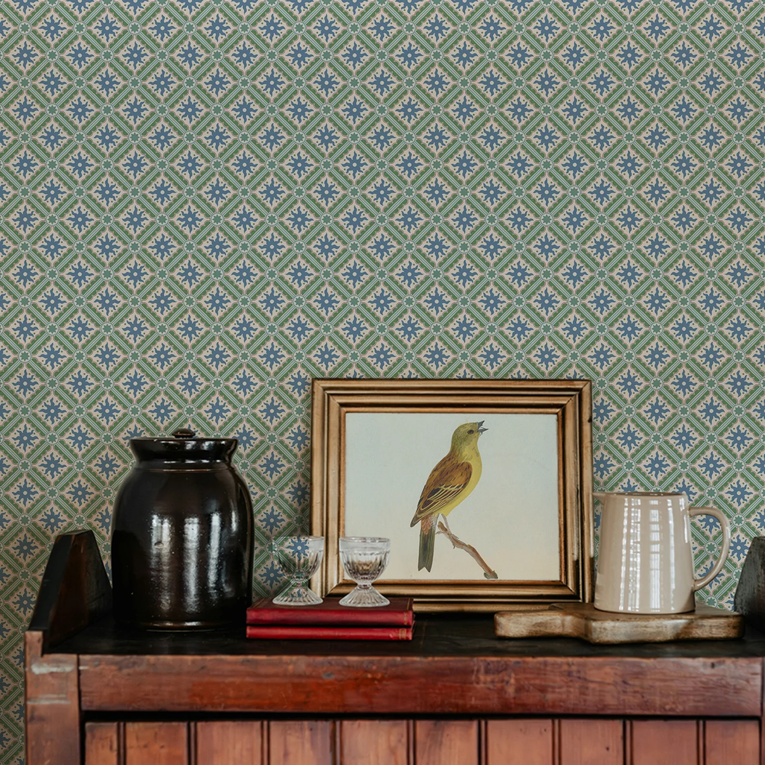 Josephine Munsey Nova and Sol - Alice Green, Dusky Plum and Cobber - Roll - Image 4