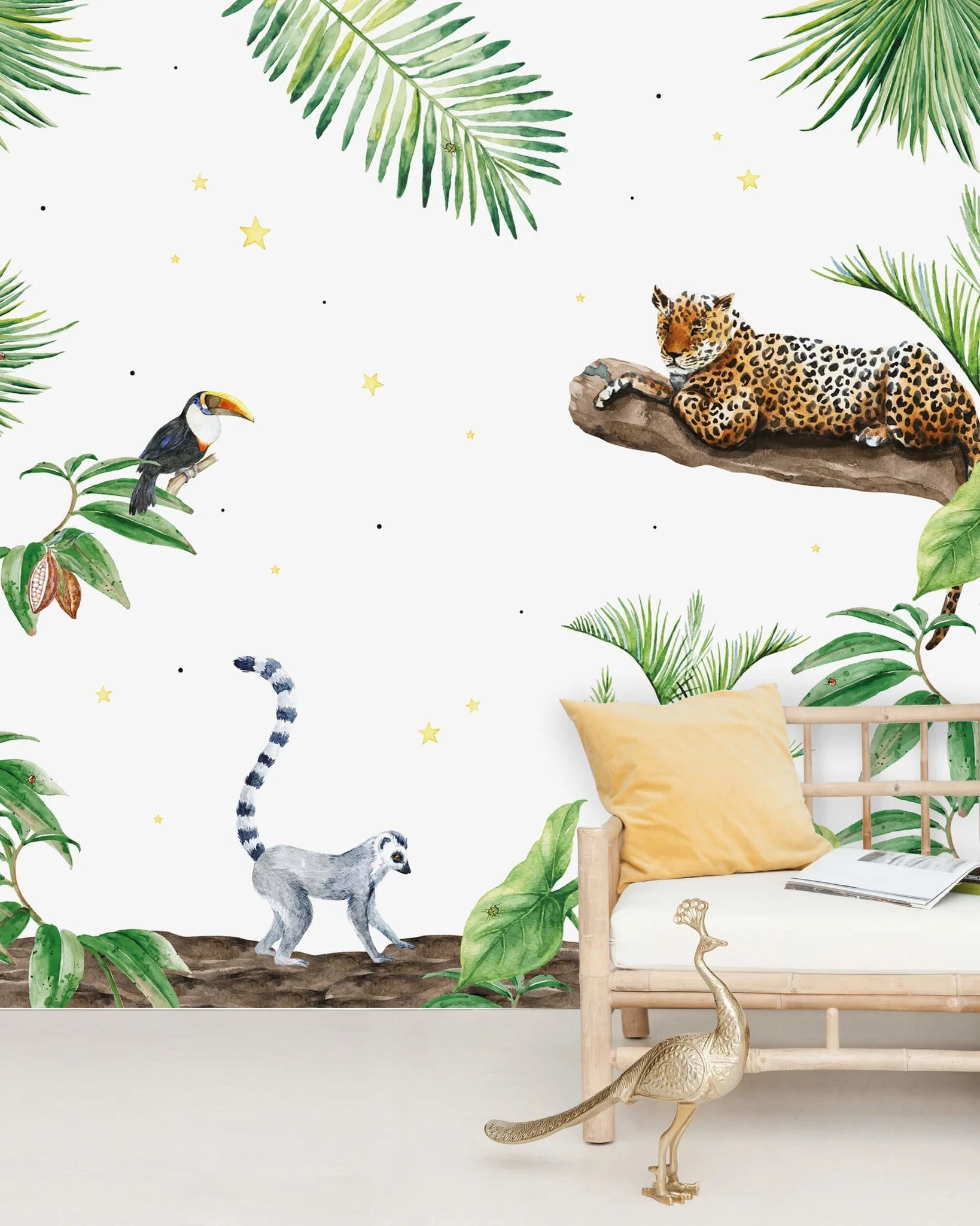 Creative Lab Amsterdam Jungle Tiger Wallpaper Mural - Image 5