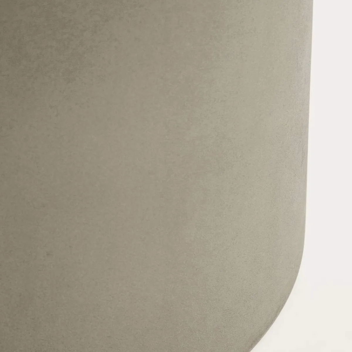 Kave Home Aiguablava brown cement planter Ø 52cm - Image 10