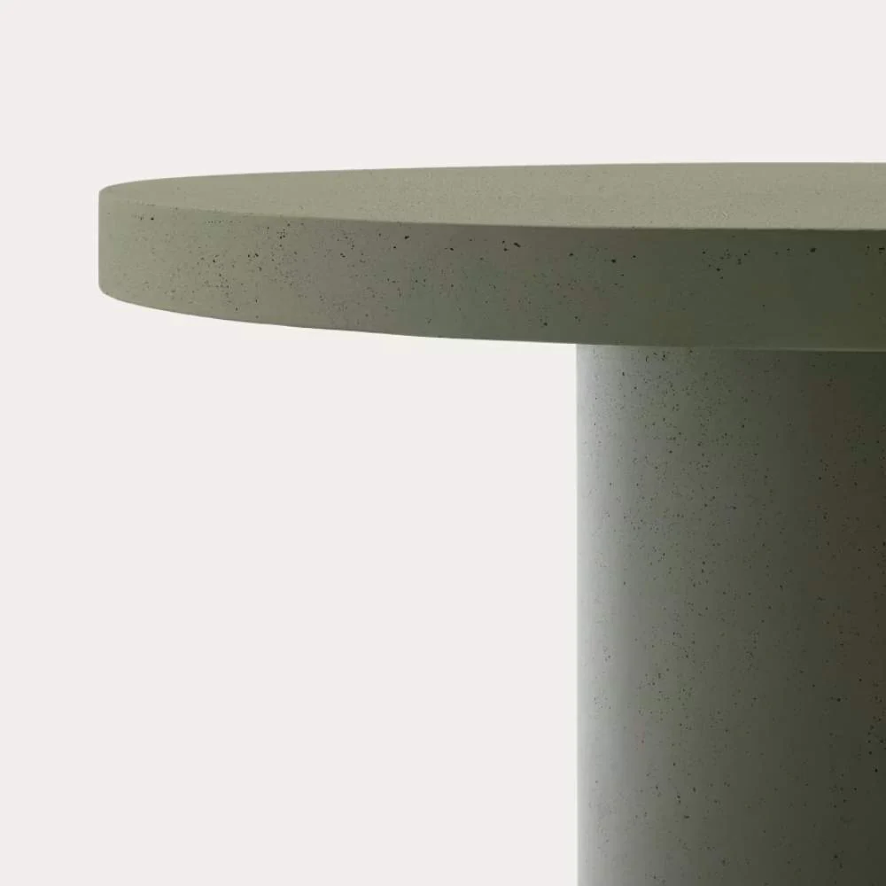 Kave Home Aiguablava Green Cement Round Table Ø120cm - Image 2
