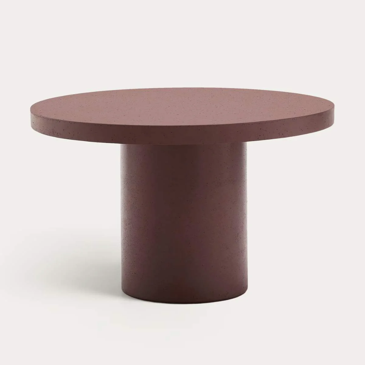 Kave Home Aiguablava terracotta cement round table Ø120cm