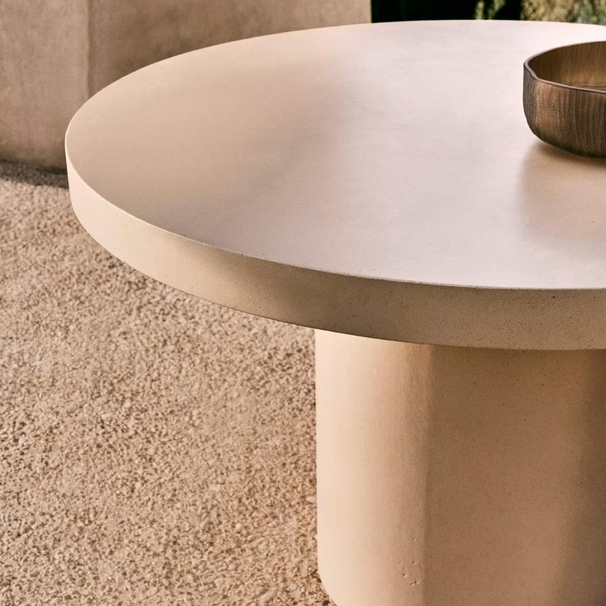 Kave Home Aiguablava terracotta cement round table Ø120cm - Image 24