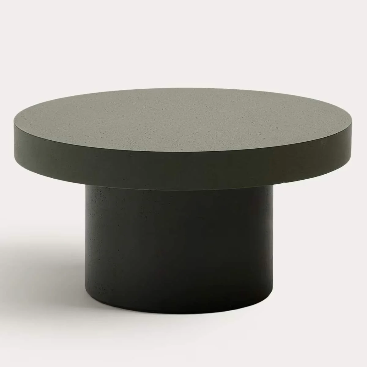 Kave Home Aiguablava terracotta cement coffee table Ø90cm - Image 2