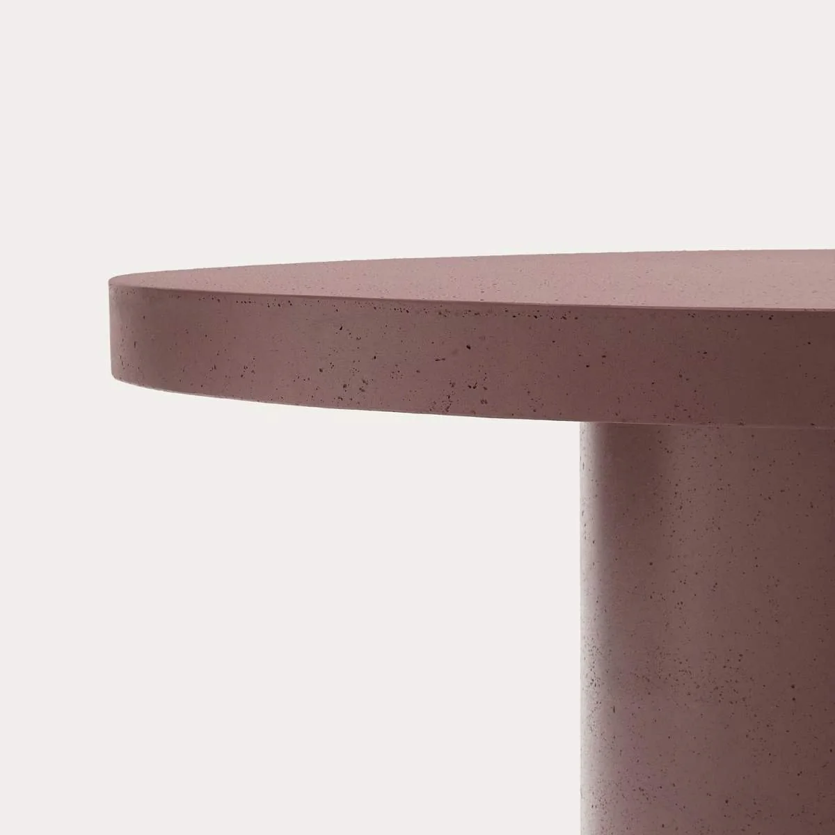 Kave Home Aiguablava terracotta cement round table Ø120cm - Image 5