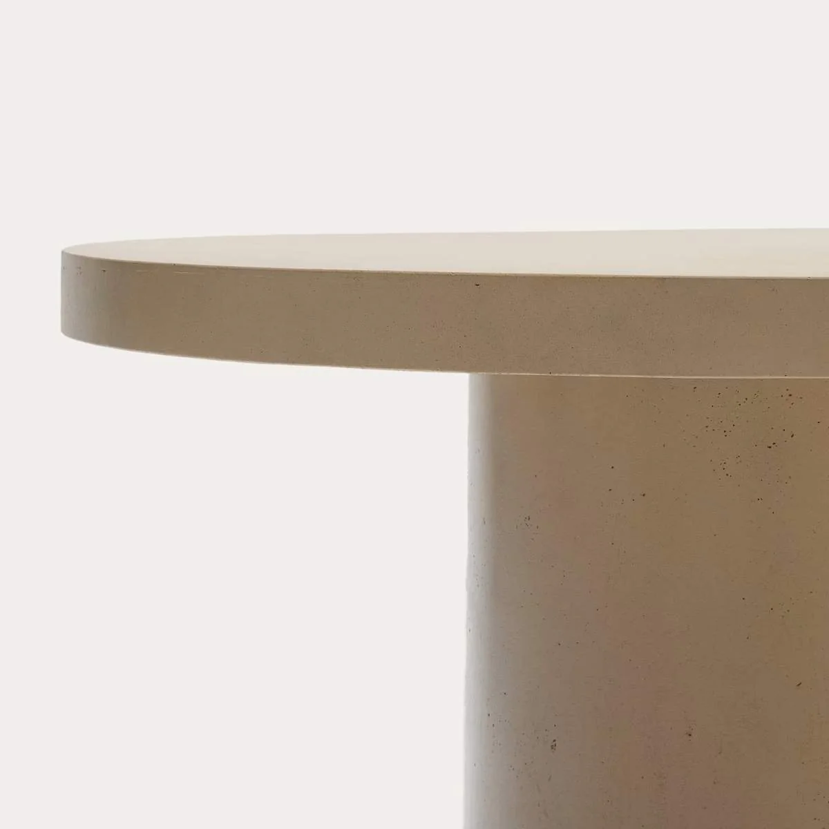 Kave Home Aiguablava terracotta cement round table Ø120cm - Image 9
