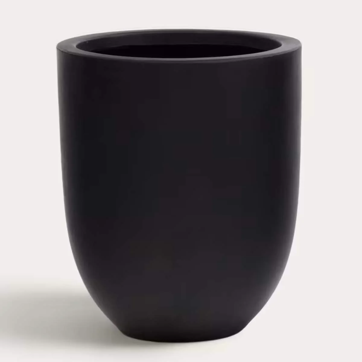 Kave Home Aiguablava plant pot in white cement, Ø 39 cm - Image 2