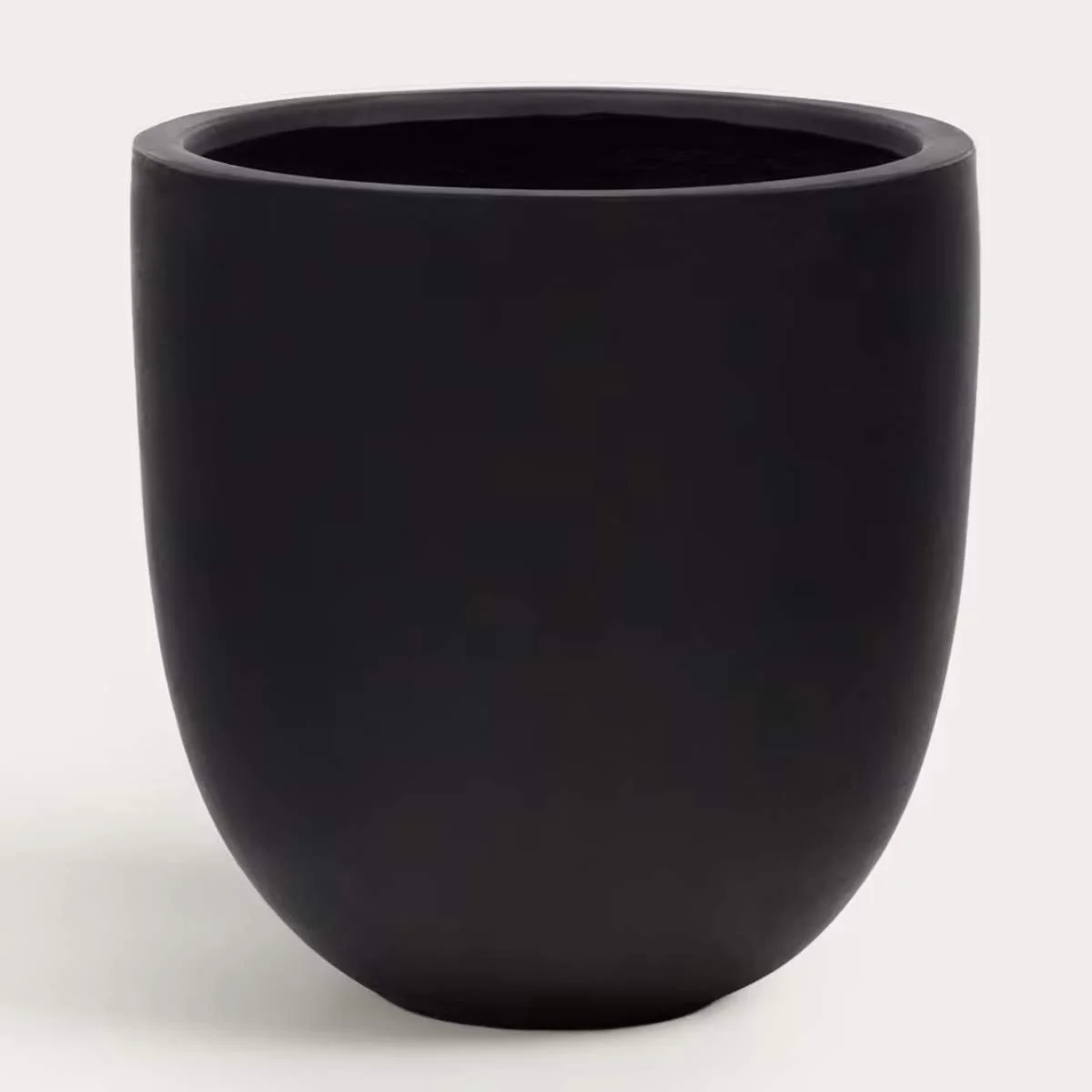 Kave Home Aiguablava plant pot in white cement, Ø 56 cm - Image 2