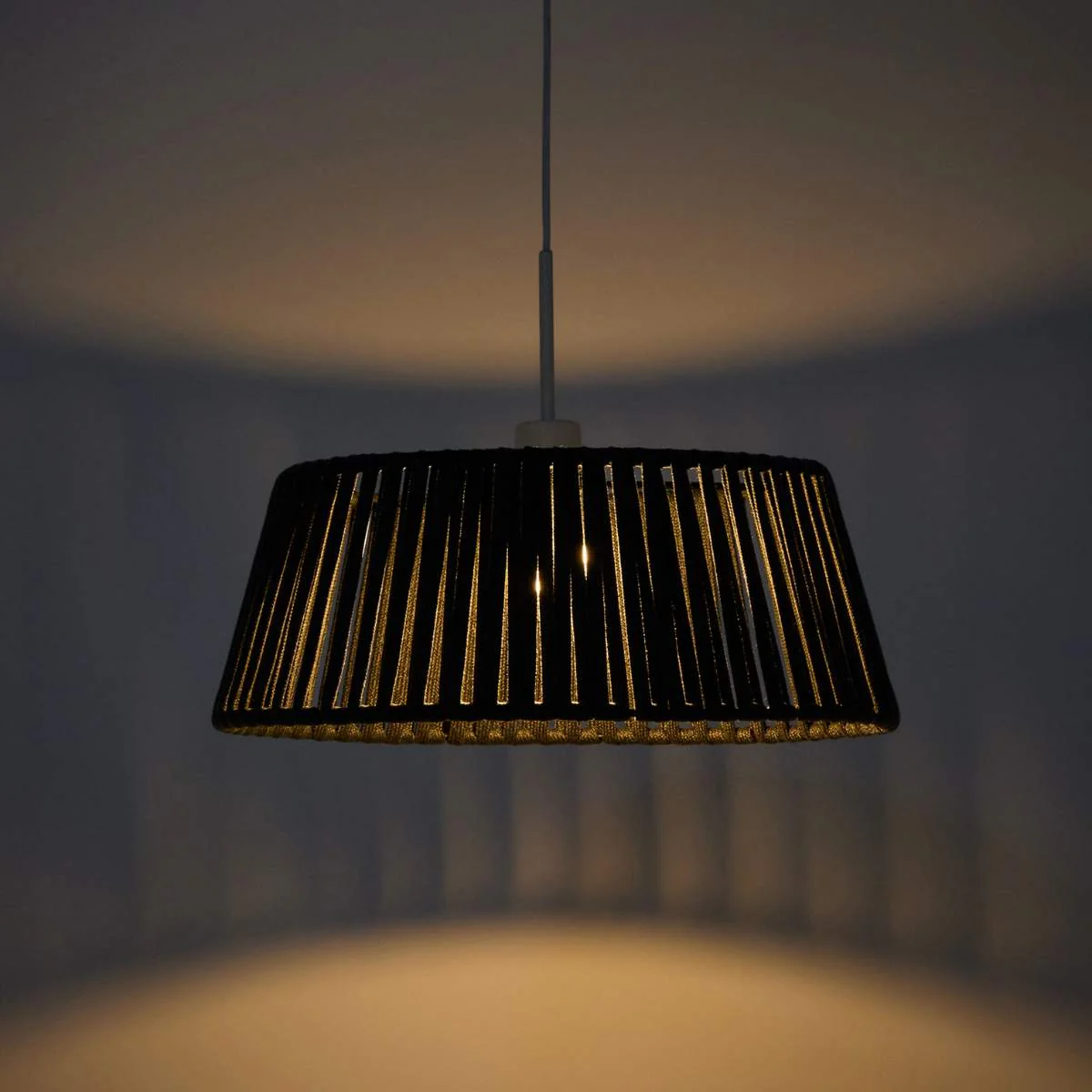 Kave Home Aldet ceiling lamp shade in terracotta flat rope cord Ø46cm - Image 32