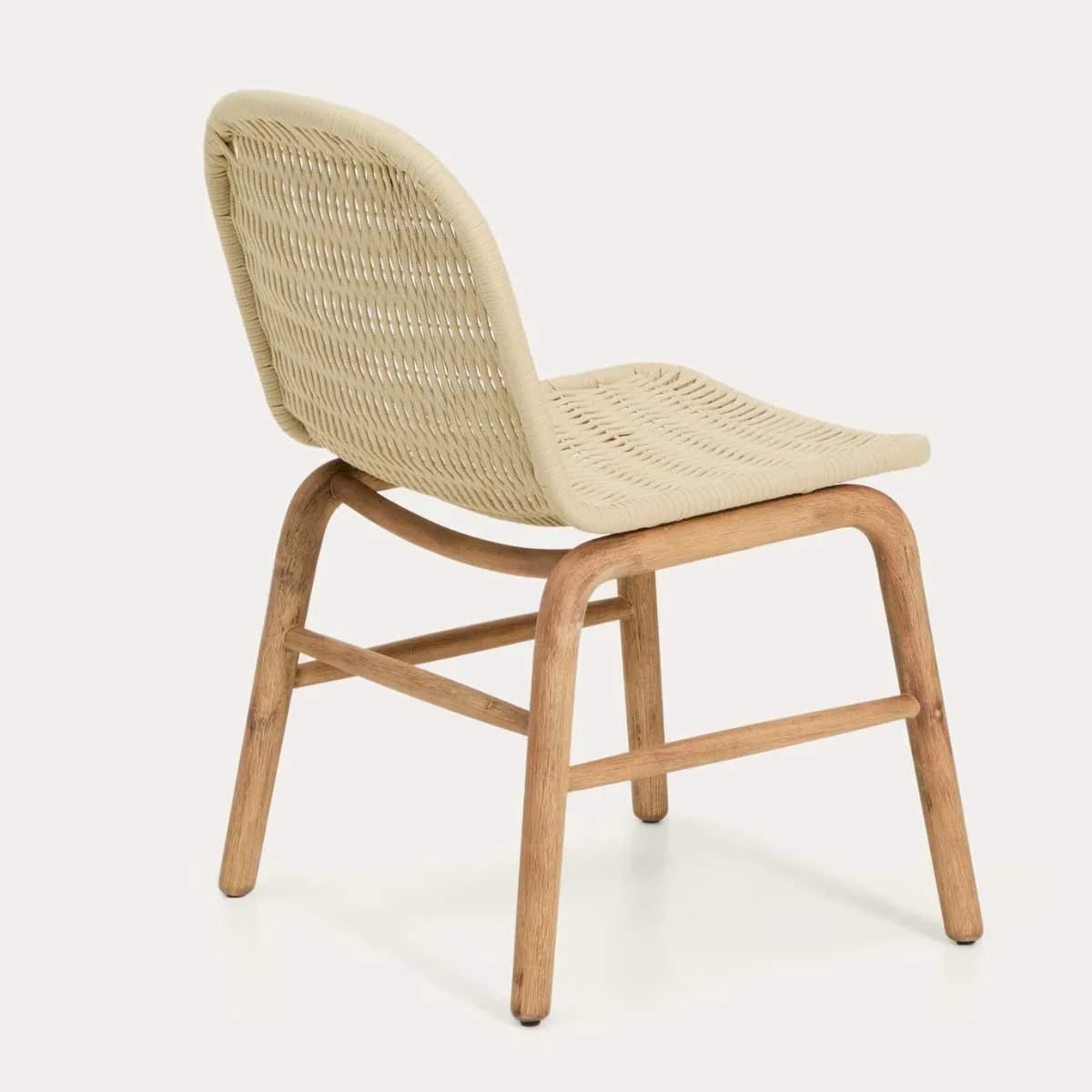Kave Home Alipa chair in FSC 100% solid acacia wood and ecru rope cord - Image 12