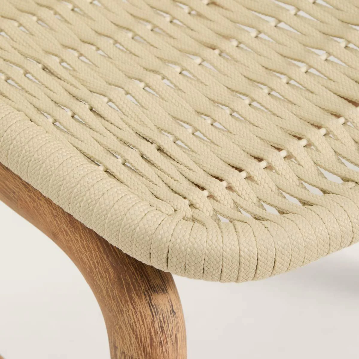 Kave Home Alipa chair in FSC 100% solid acacia wood and ecru rope cord - Image 15
