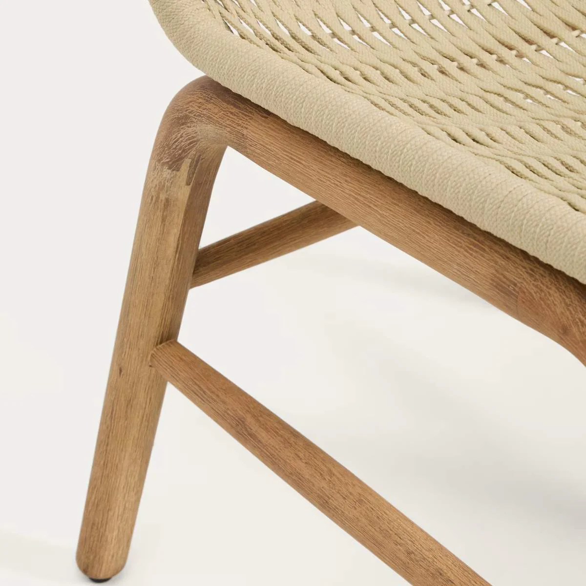 Kave Home Alipa chair in FSC 100% solid acacia wood and ecru rope cord - Image 16