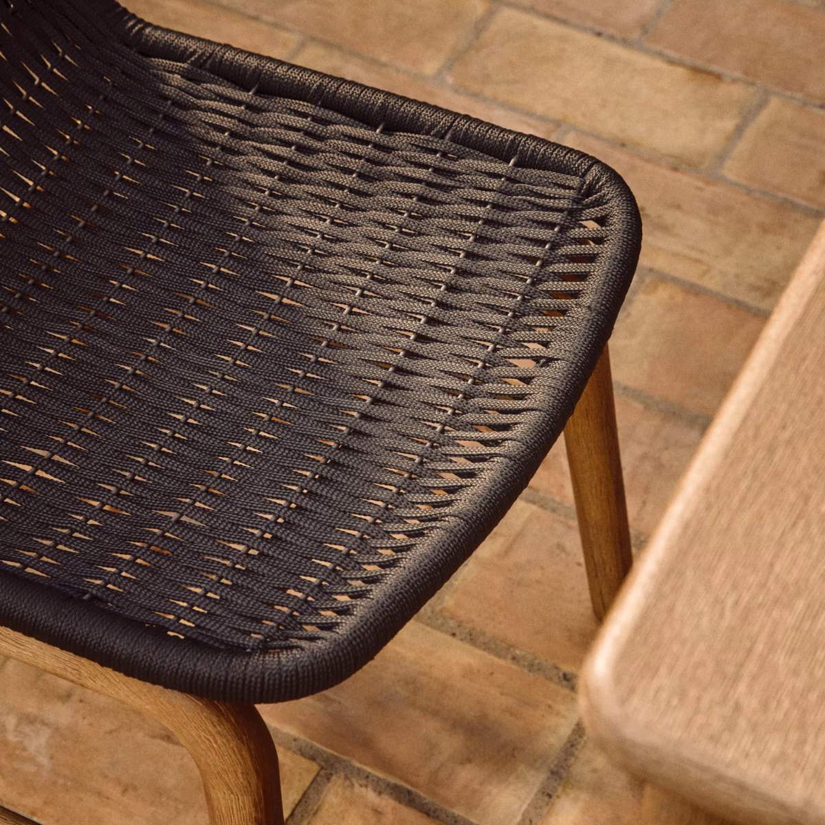 Kave Home Alipa chair in FSC 100% solid acacia wood and ecru rope cord - Image 19