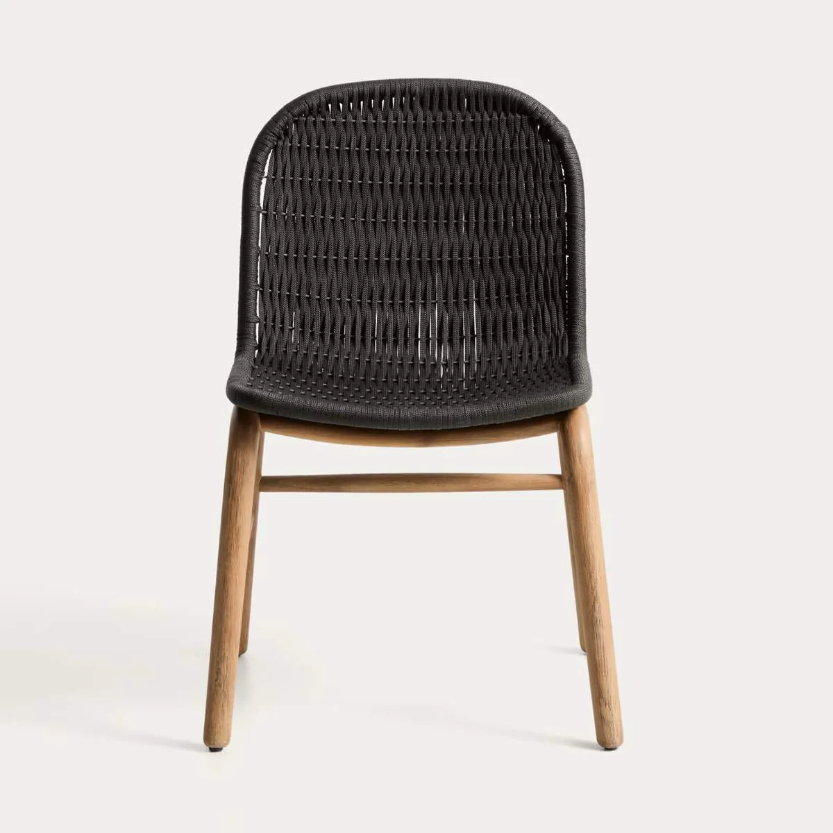 Kave Home Alipa chair in FSC 100% solid acacia wood and ecru rope cord - Image 3