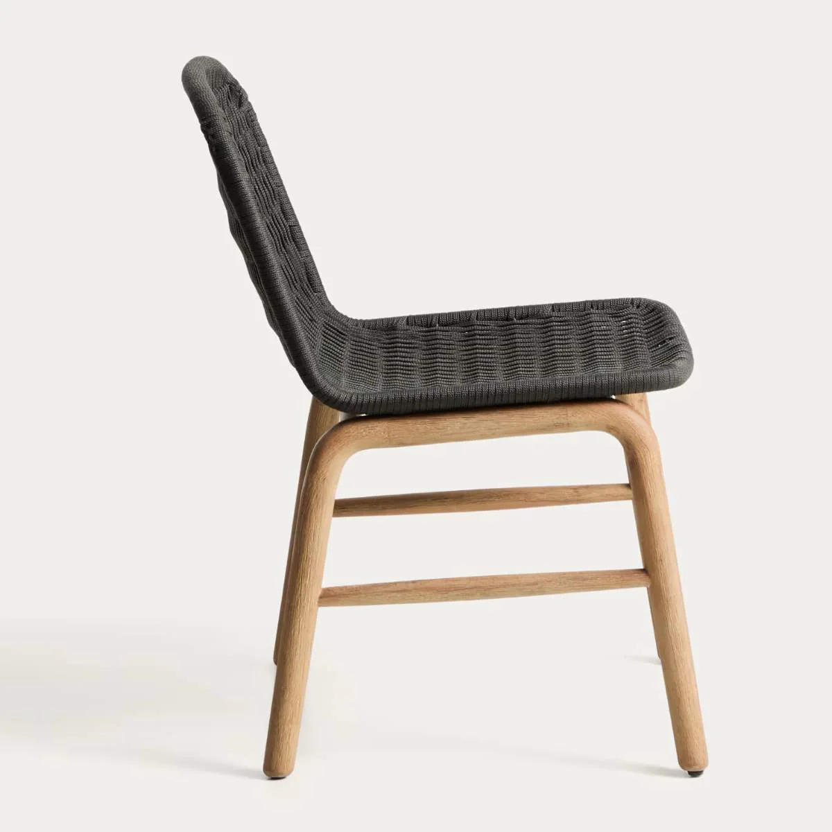 Kave Home Alipa chair in FSC 100% solid acacia wood and ecru rope cord - Image 4