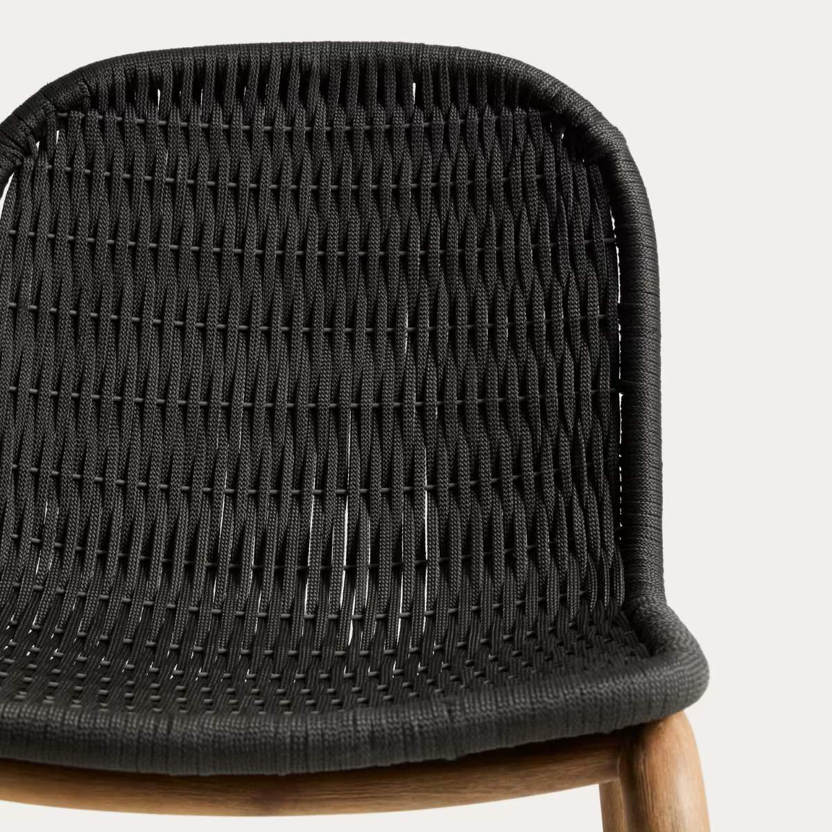 Kave Home Alipa chair in FSC 100% solid acacia wood and ecru rope cord - Image 6