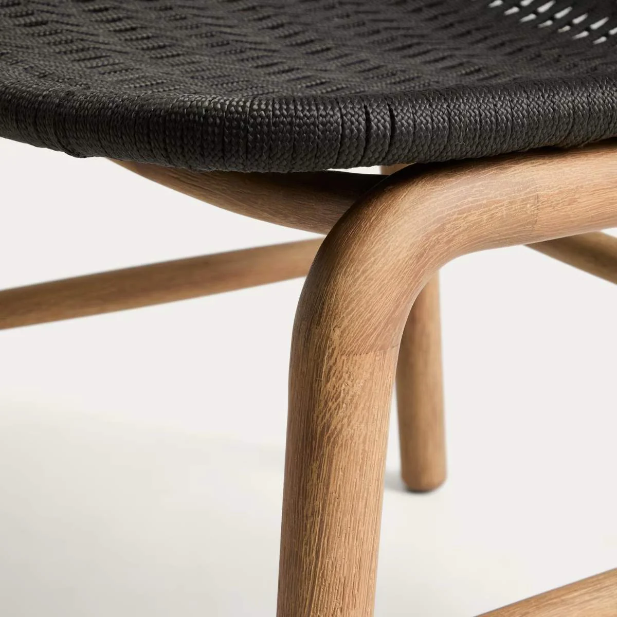 Kave Home Alipa chair in FSC 100% solid acacia wood and ecru rope cord - Image 7
