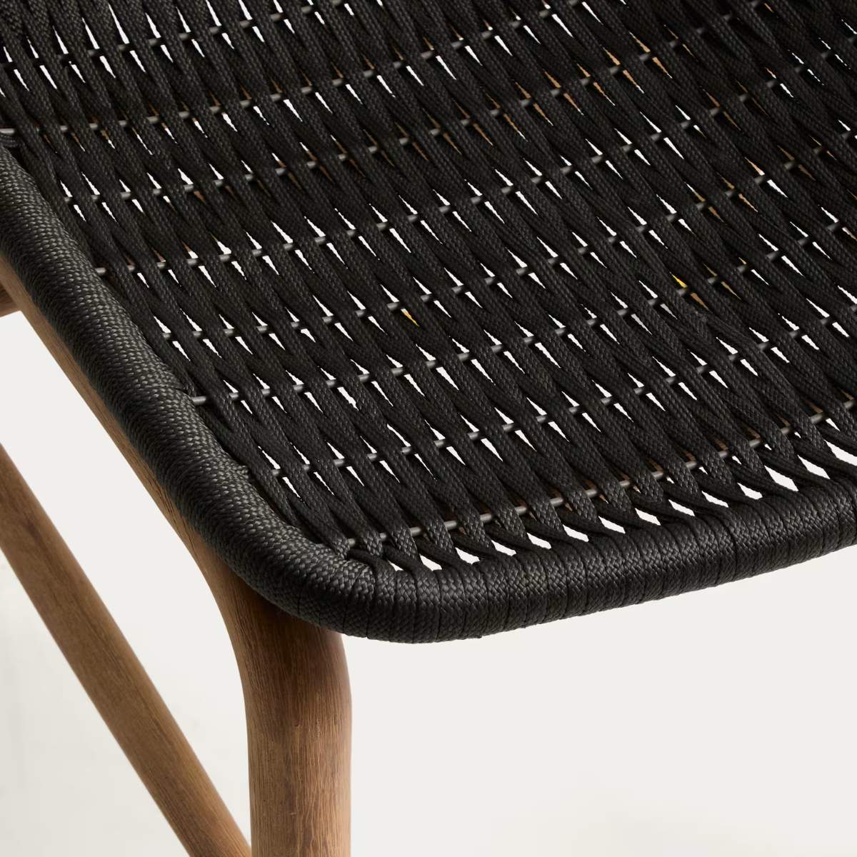 Kave Home Alipa chair in FSC 100% solid acacia wood and ecru rope cord - Image 8