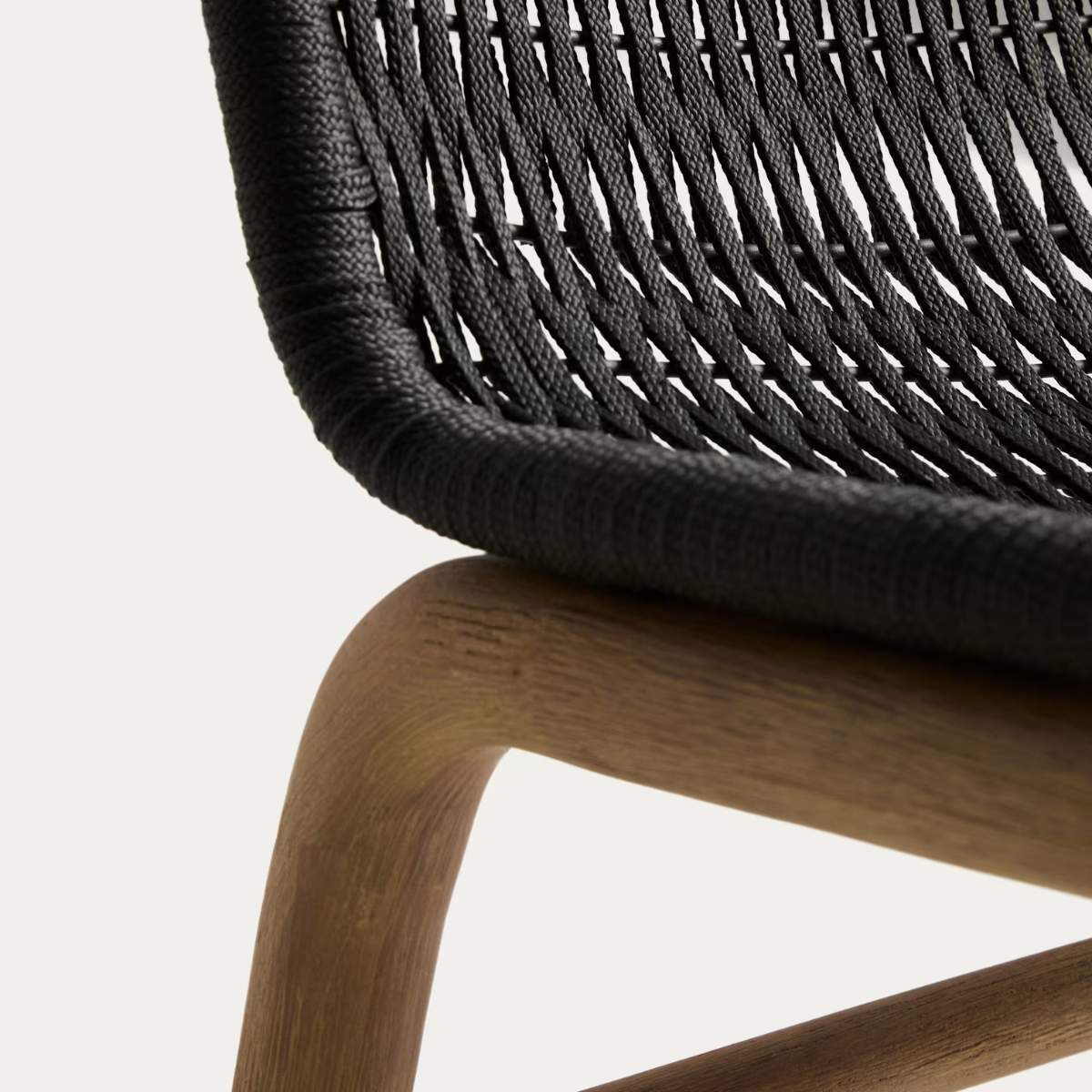 Kave Home Alipa chair in FSC 100% solid acacia wood and ecru rope cord - Image 9