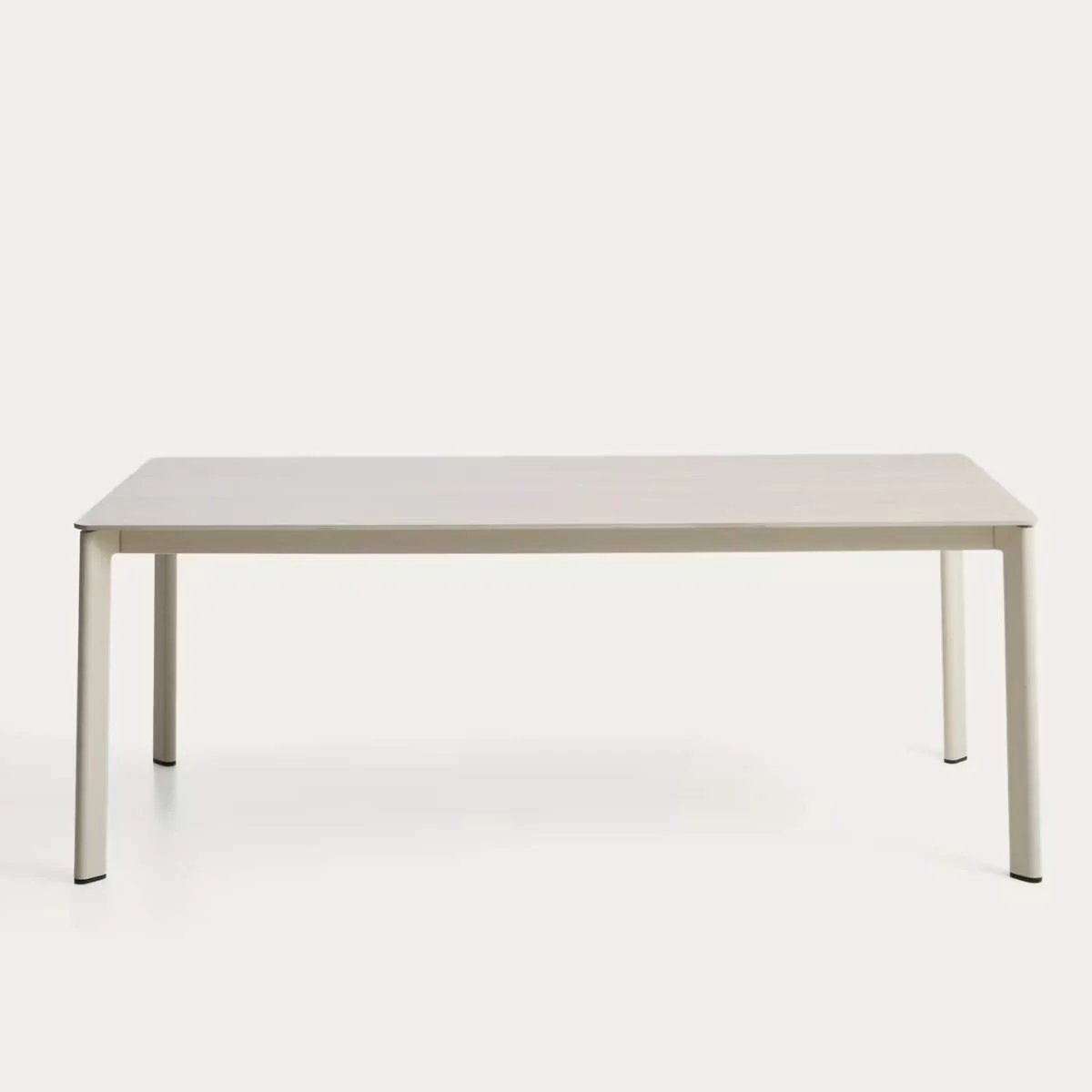 Kave Home Anafi table in sintered stone and graphite aluminium 180 x 90cm - Image 2