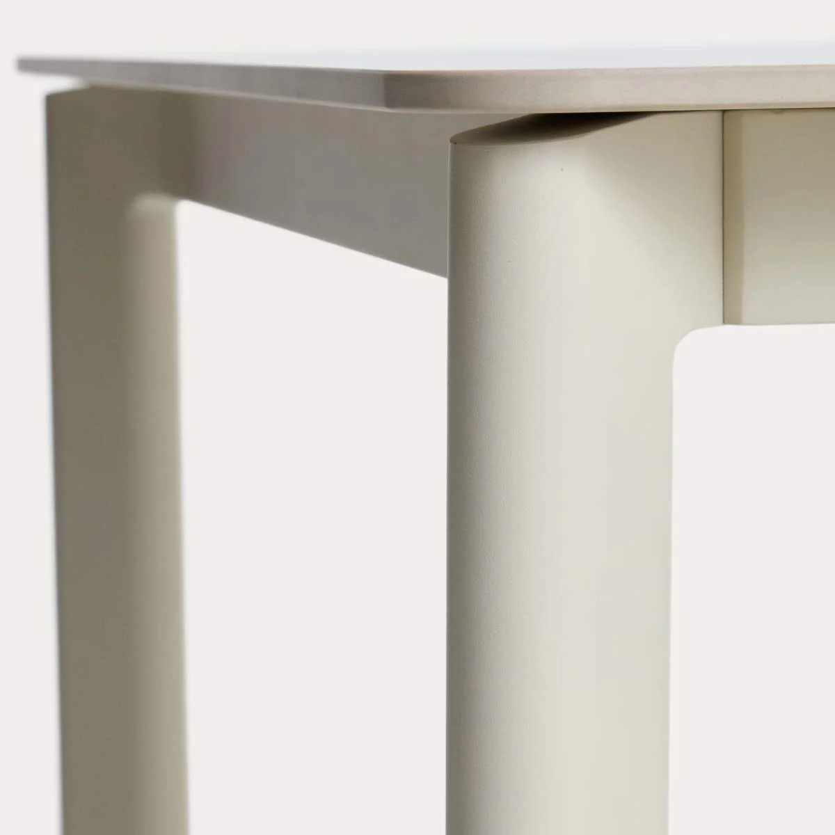 Kave Home Anafi table in sintered stone and graphite aluminium 220 x 100 cm - Image 10